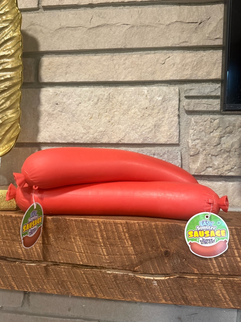 ORB Squeeze Squish Squeezable Sausage Sensory Toy